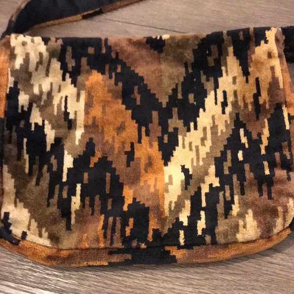 Vintage groovy retro hobo handmade purse 70’s vibe - Picture 13 of 14